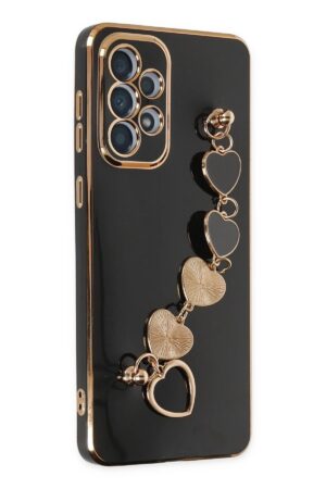 Samsung Galaxy A33 5G Kılıf Esila Silikon - Siyah-(5796)