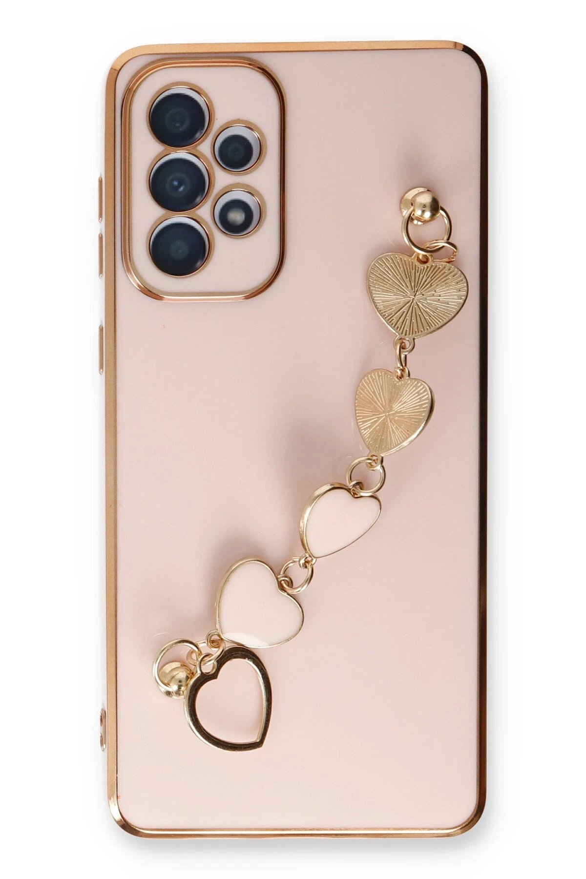 Samsung Galaxy A53 5G Kılıf Esila Silikon - Pudra-(5796) - Görsel 2