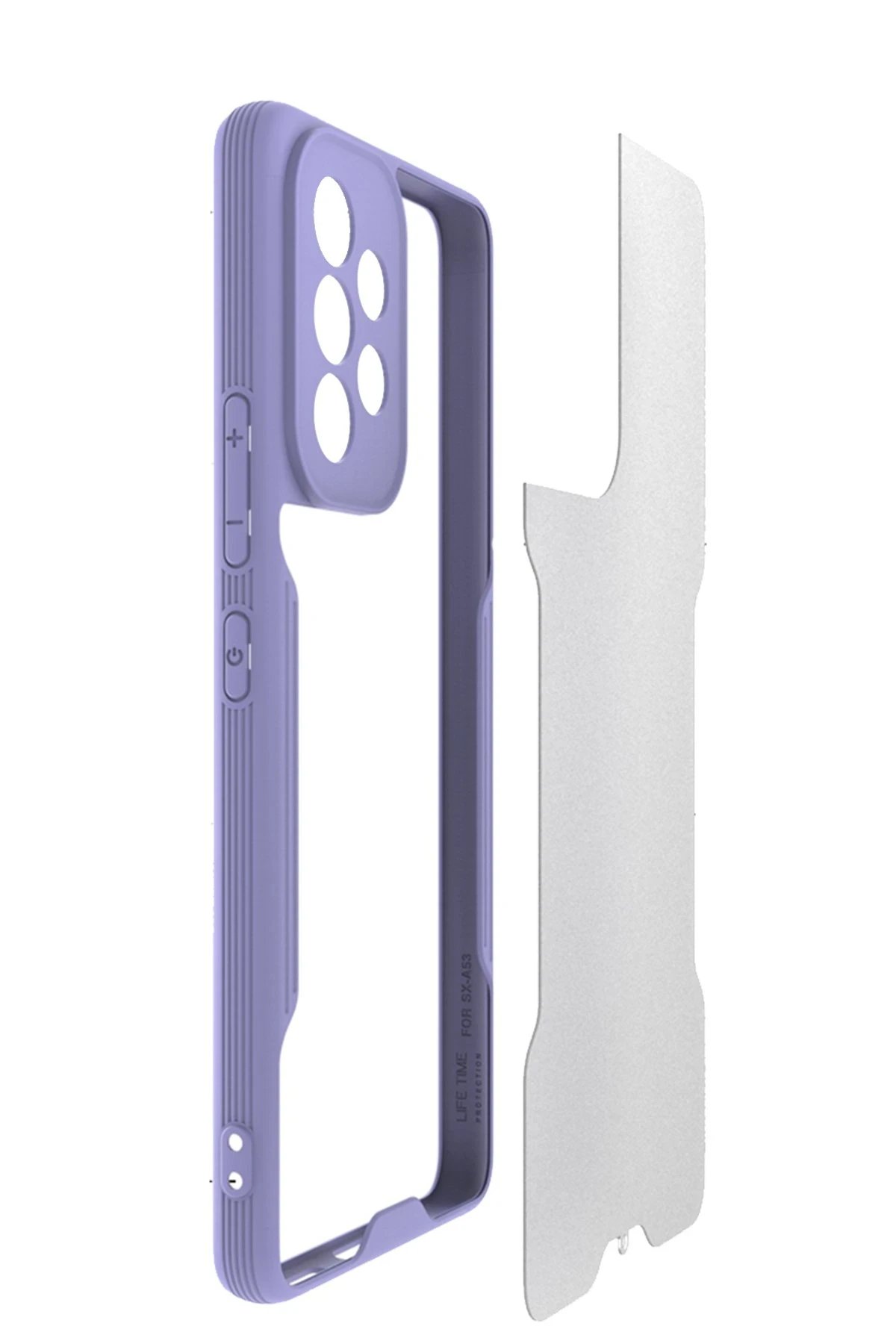 Samsung Galaxy A33 5G Kılıf Platin Silikon - Sarı-(5796) - Görsel 2