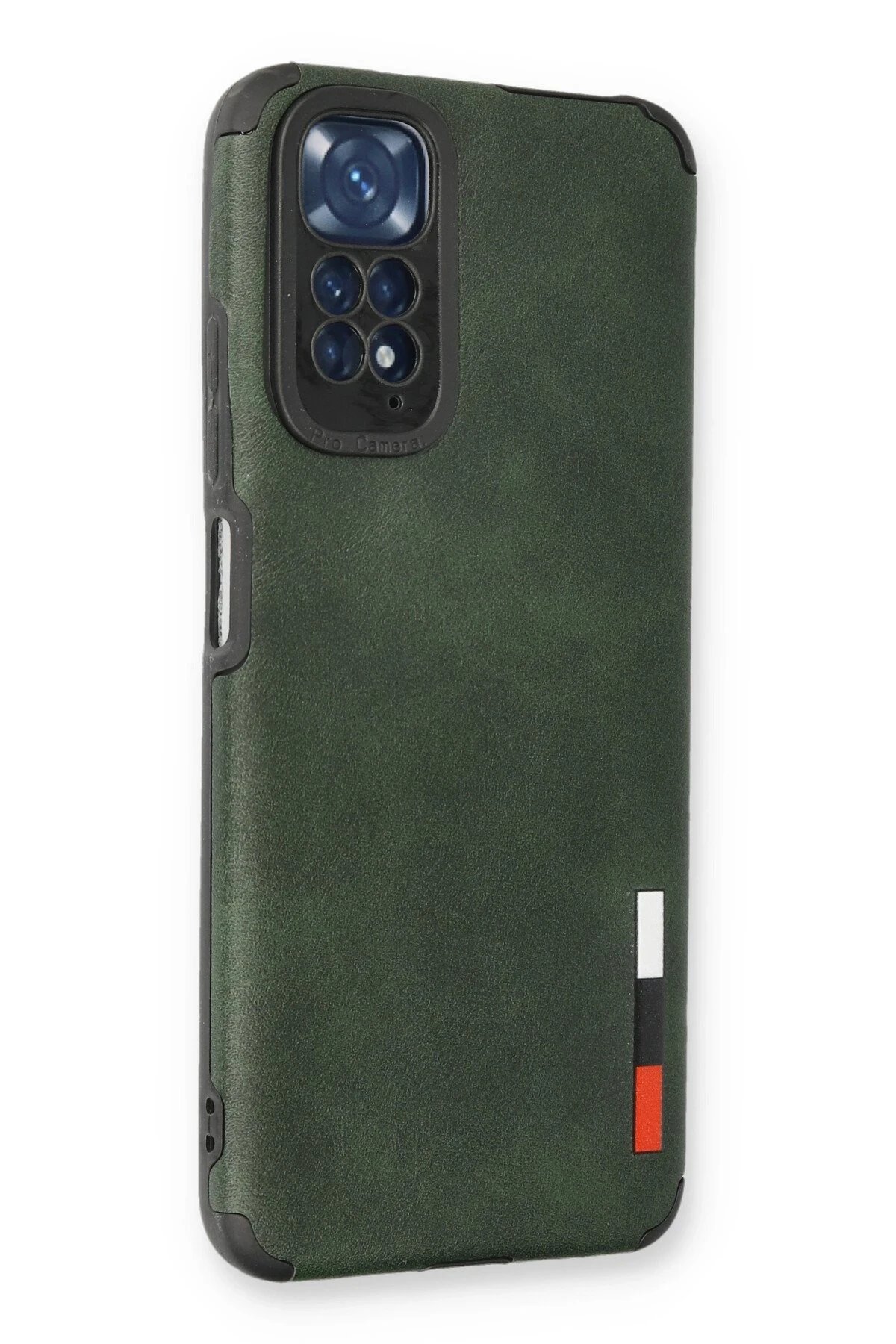 Xiaomi Redmi Note 11 Kılıf Loop Deri Silikon - Yeşil-(5796) - Görsel 2