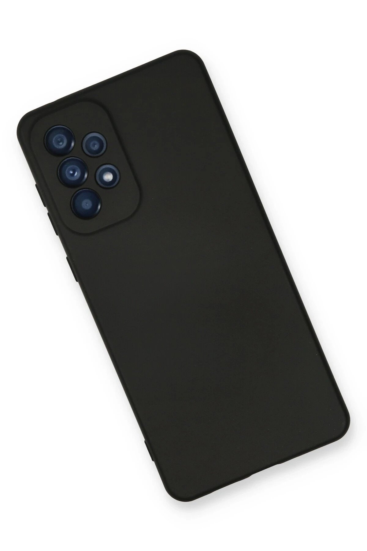 Samsung Galaxy A53 5G Kılıf Nano içi Kadife Silikon - Siyah-(5796) - Görsel 3