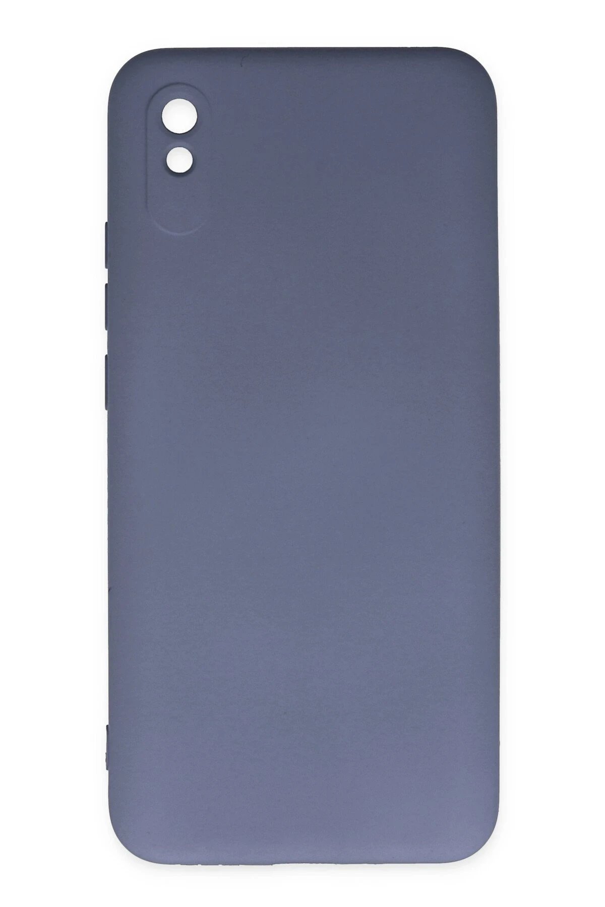 Xiaomi Redmi 9A Kılıf Nano içi Kadife Silikon - Gri-(5796)