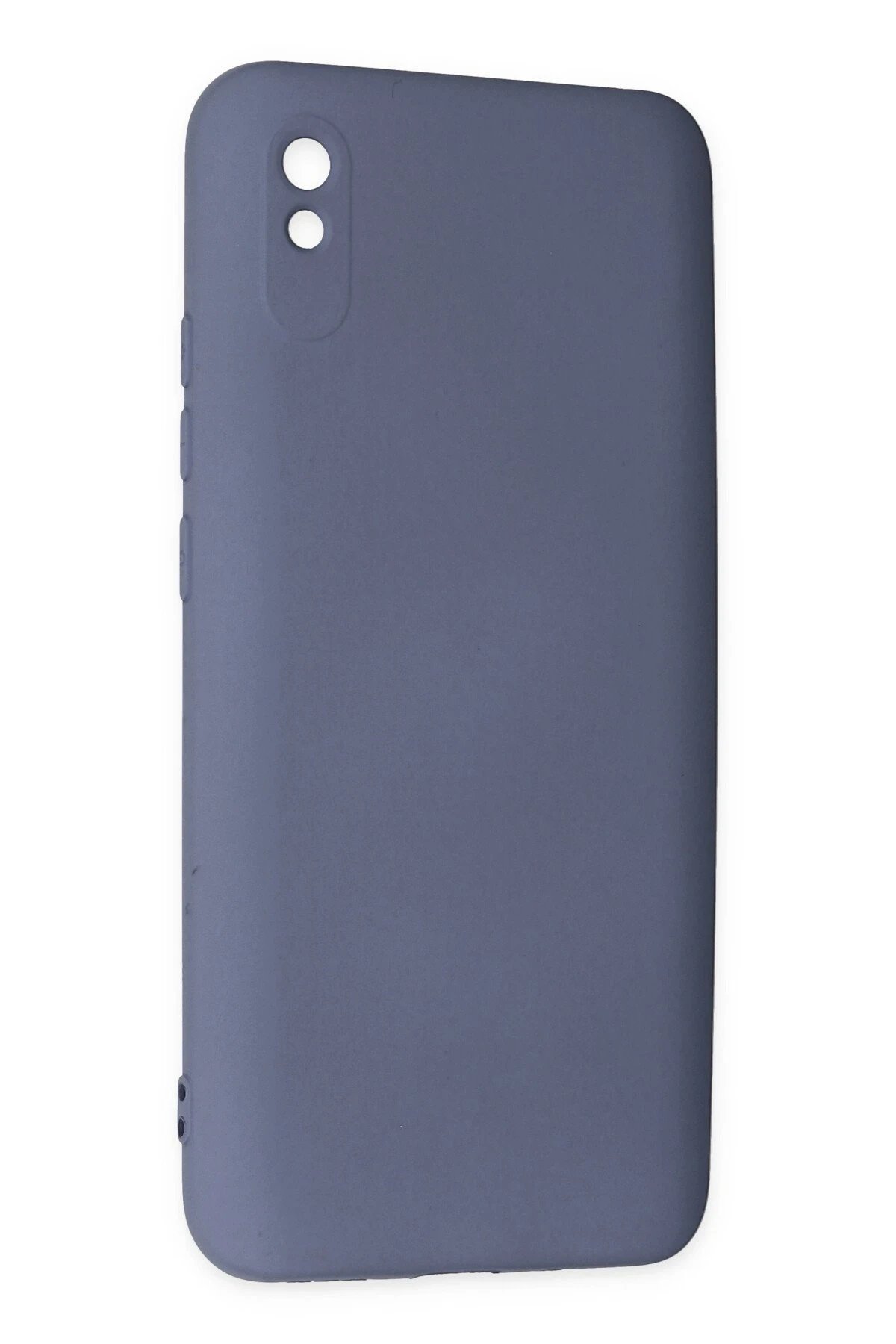 Xiaomi Redmi 9A Kılıf Nano içi Kadife Silikon - Gri-(5796) - Görsel 3