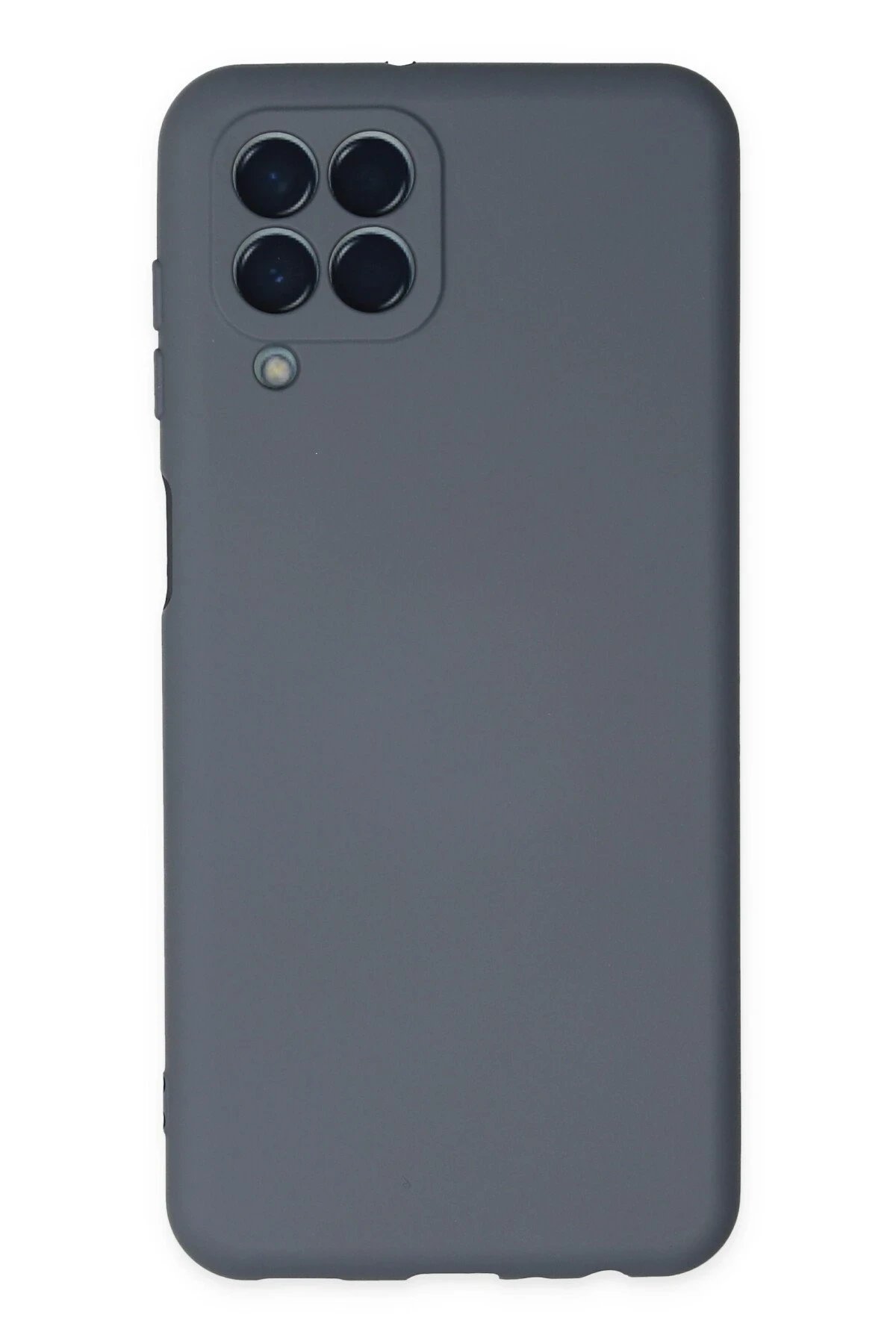 Samsung Galaxy M33 Kılıf Nano içi Kadife Silikon - Gri-(5796)