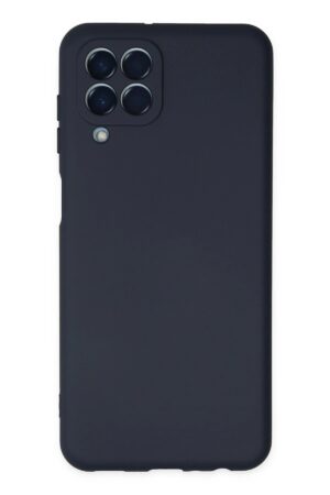 Samsung Galaxy M33 Kılıf Nano içi Kadife Silikon - Lacivert-(5796)