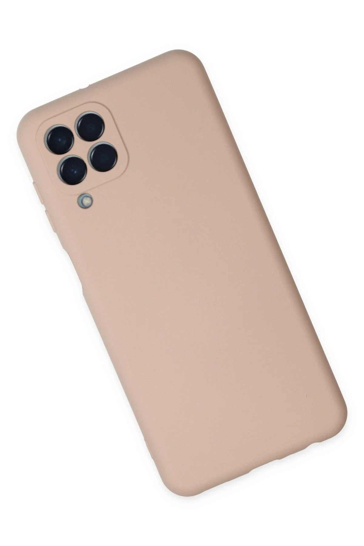 Samsung Galaxy M33 Kılıf Nano içi Kadife Silikon - Pudra-(5796) - Görsel 2