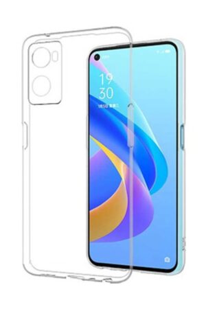 Oppo A96 Kılıf Lüx Şeffaf Silikon-(5796)