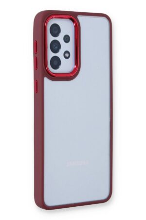 Samsung Galaxy A73 5G Kılıf Dora Kapak - Kırmızı-(5796)