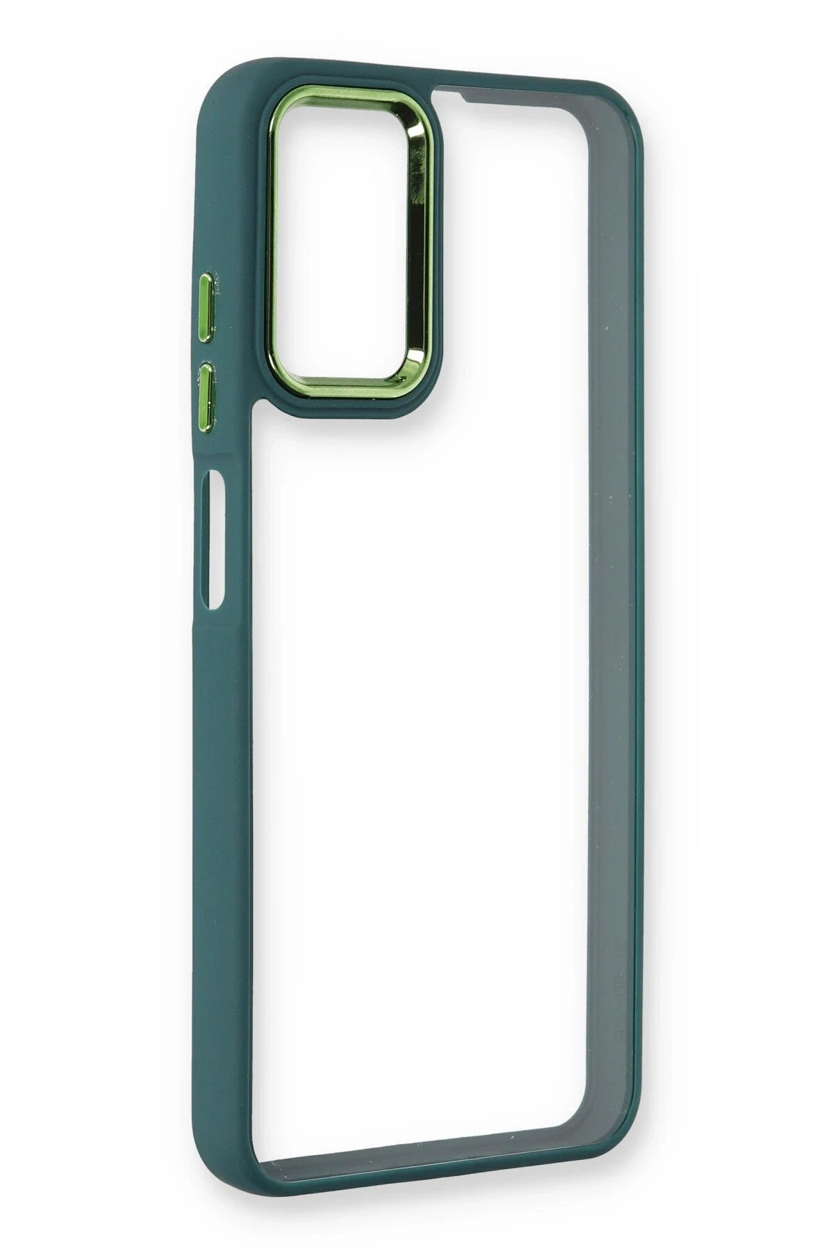 Samsung Galaxy A03S Kılıf Dora Kapak - Haki Yeşil-(5796) - Görsel 4