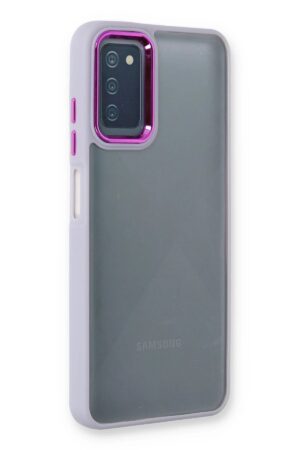 Samsung Galaxy A03S Kılıf Dora Kapak - Lila-(5796)