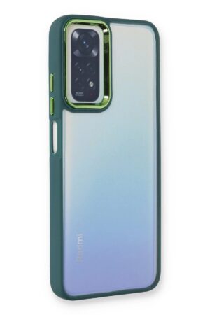 Xiaomi Redmi Note 11 Pro Kılıf Dora Kapak - Haki Yeşil-(5796)