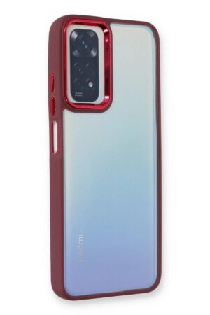 Xiaomi Redmi Note 11 Pro Kılıf Dora Kapak - Kırmızı-(5796)