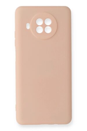 Xiaomi Mi 10T Lite Kılıf Nano içi Kadife Silikon - Pudra-(5796)