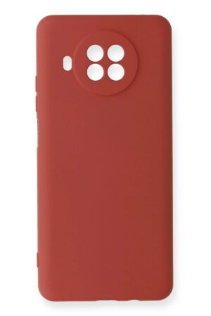 Xiaomi Mi 10T Lite Kılıf Nano içi Kadife Silikon - Kiremit-(5796)