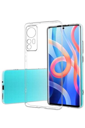 Xiaomi Mi 12 Kılıf Lüx Şeffaf Silikon-(5796)