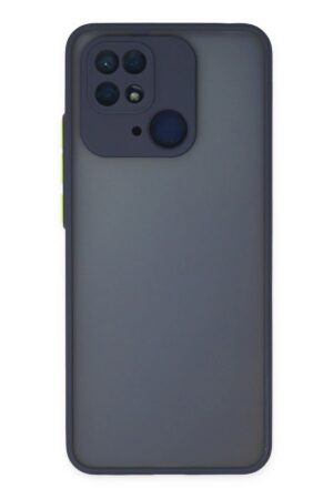 Xiaomi Redmi 10C Kılıf Montreal Silikon Kapak - Lacivert-(5796)