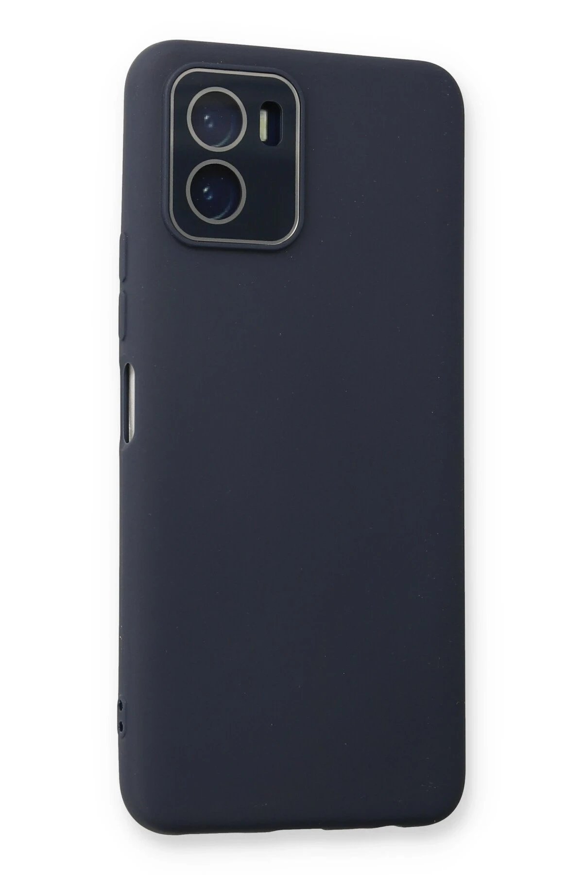 Vivo Y15S Kılıf Lansman Glass Kapak - Lacivert-(5796) - Görsel 3