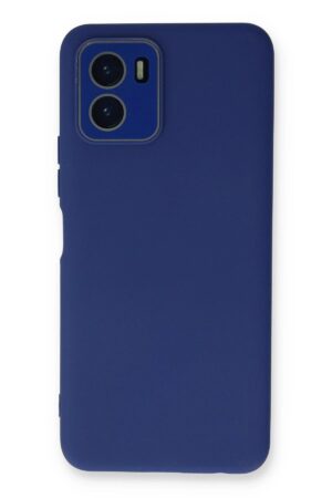 Vivo Y15S Kılıf Lansman Glass Kapak - Sky Blue-(5796)