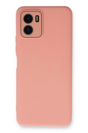 Vivo Y15S Kılıf Lansman Glass Kapak - Pembe-(5796)