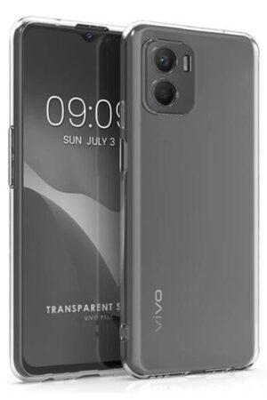 Vivo Y15S Kılıf Lüx Şeffaf Silikon-(5796)