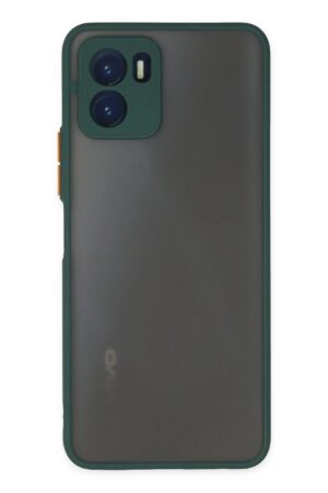 Vivo Y15S Kılıf Montreal Silikon Kapak - Yeşil-(5796)