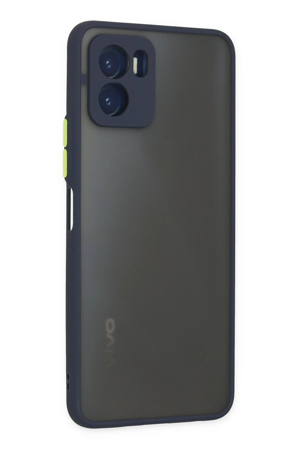 Vivo Y15S Kılıf Montreal Silikon Kapak - Lacivert-(5796) - Görsel 3