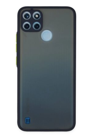 Realme C21Y Kılıf Montreal Silikon Kapak - Lacivert-(5796)