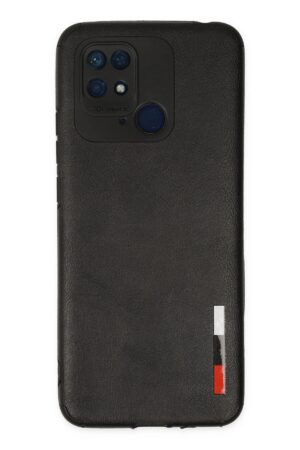 Xiaomi Redmi 10C Kılıf Loop Deri Silikon - Siyah-(5796)