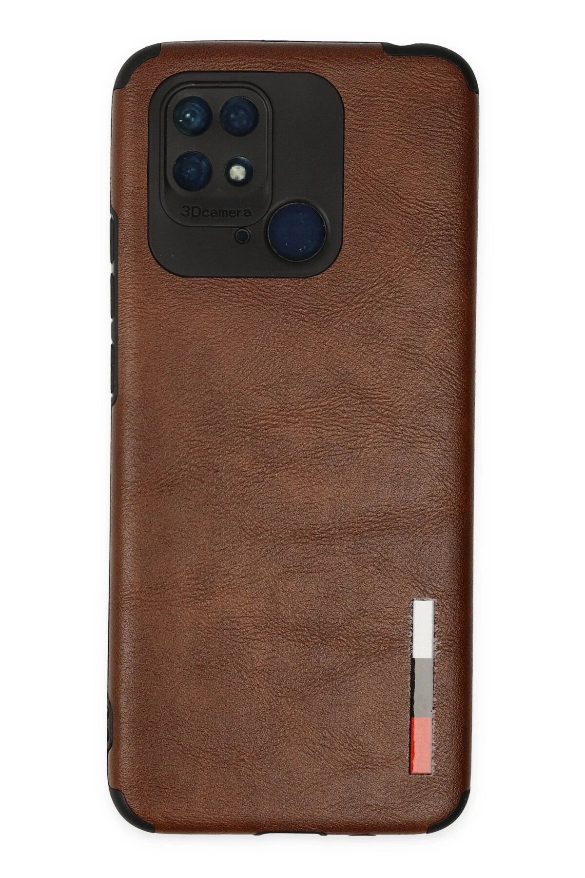 Xiaomi Redmi 10C Kılıf Loop Deri Silikon - Kahverengi-(5796)