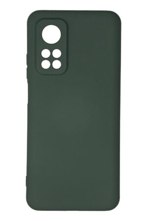 Xiaomi Mi 10T Kılıf Nano içi Kadife Silikon - Koyu Yeşil-(5796)