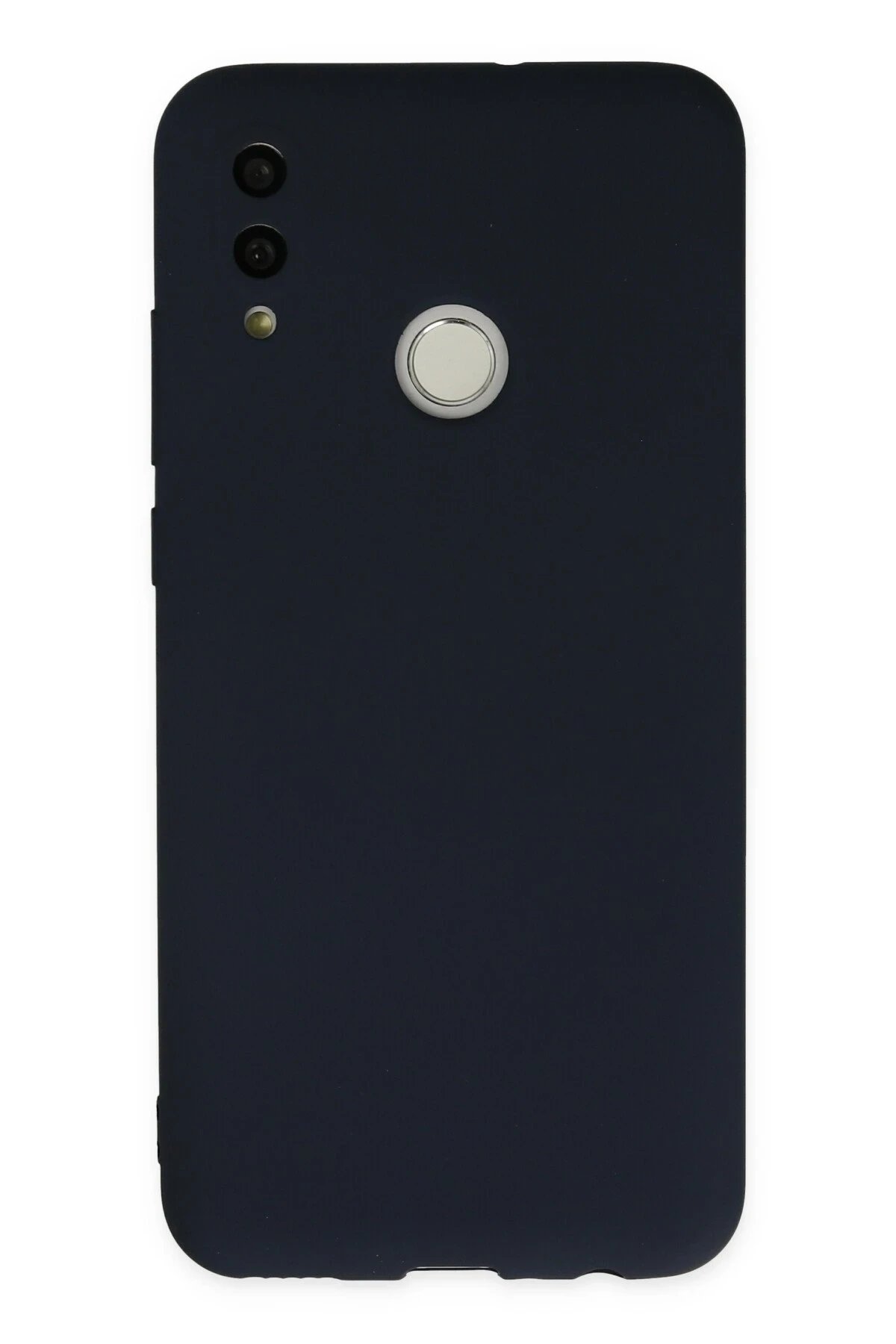 Huawei P Smart 2019 Kılıf Nano içi Kadife Silikon - Lacivert-(5796)