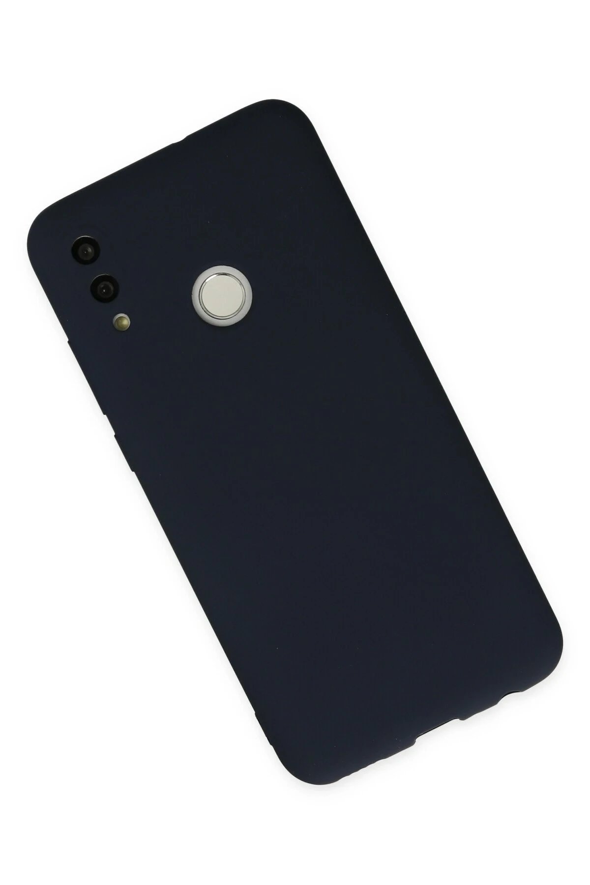 Huawei P Smart 2019 Kılıf Nano içi Kadife Silikon - Lacivert-(5796) - Görsel 2