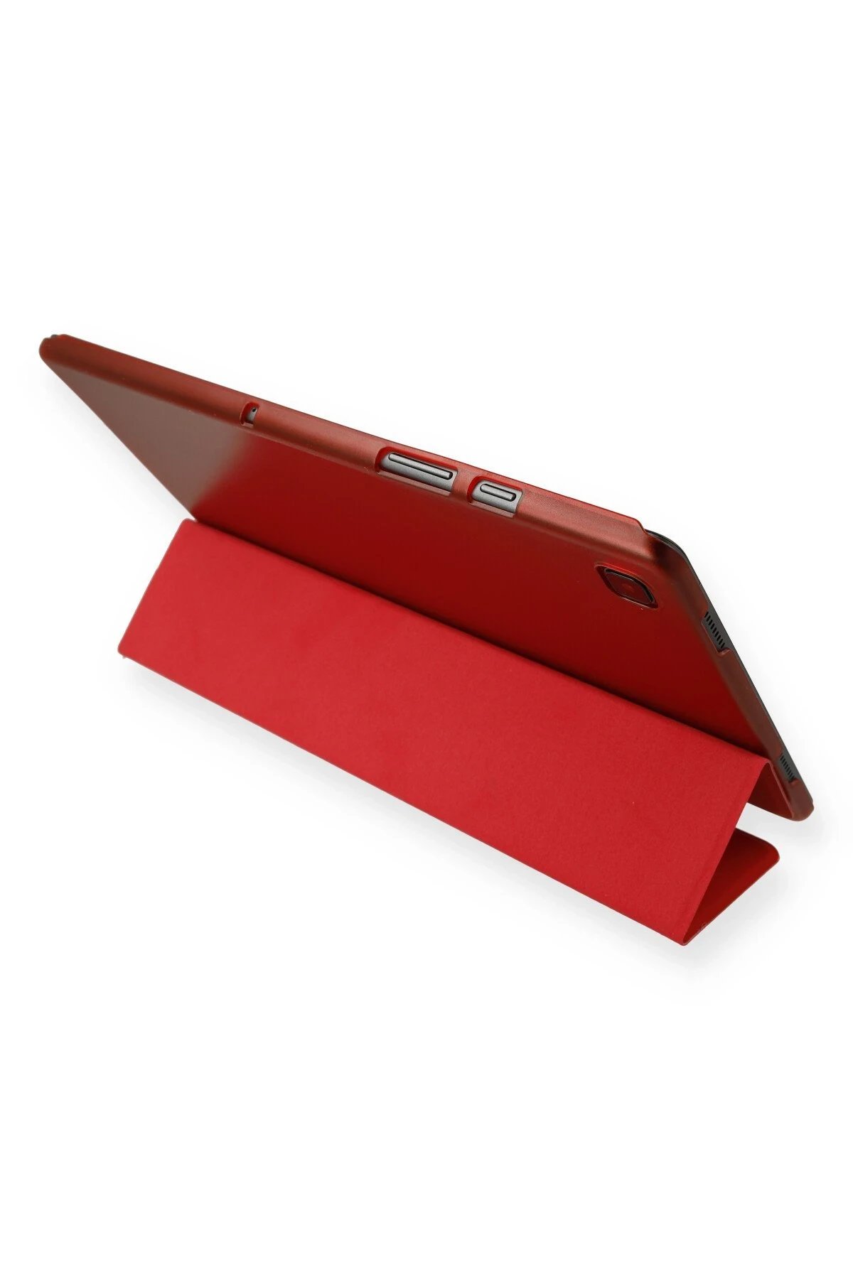 iPad Pro 12.9 (2021) Kılıf Tablet Smart Kılıf - Kırmızı-(5796) - Görsel 3