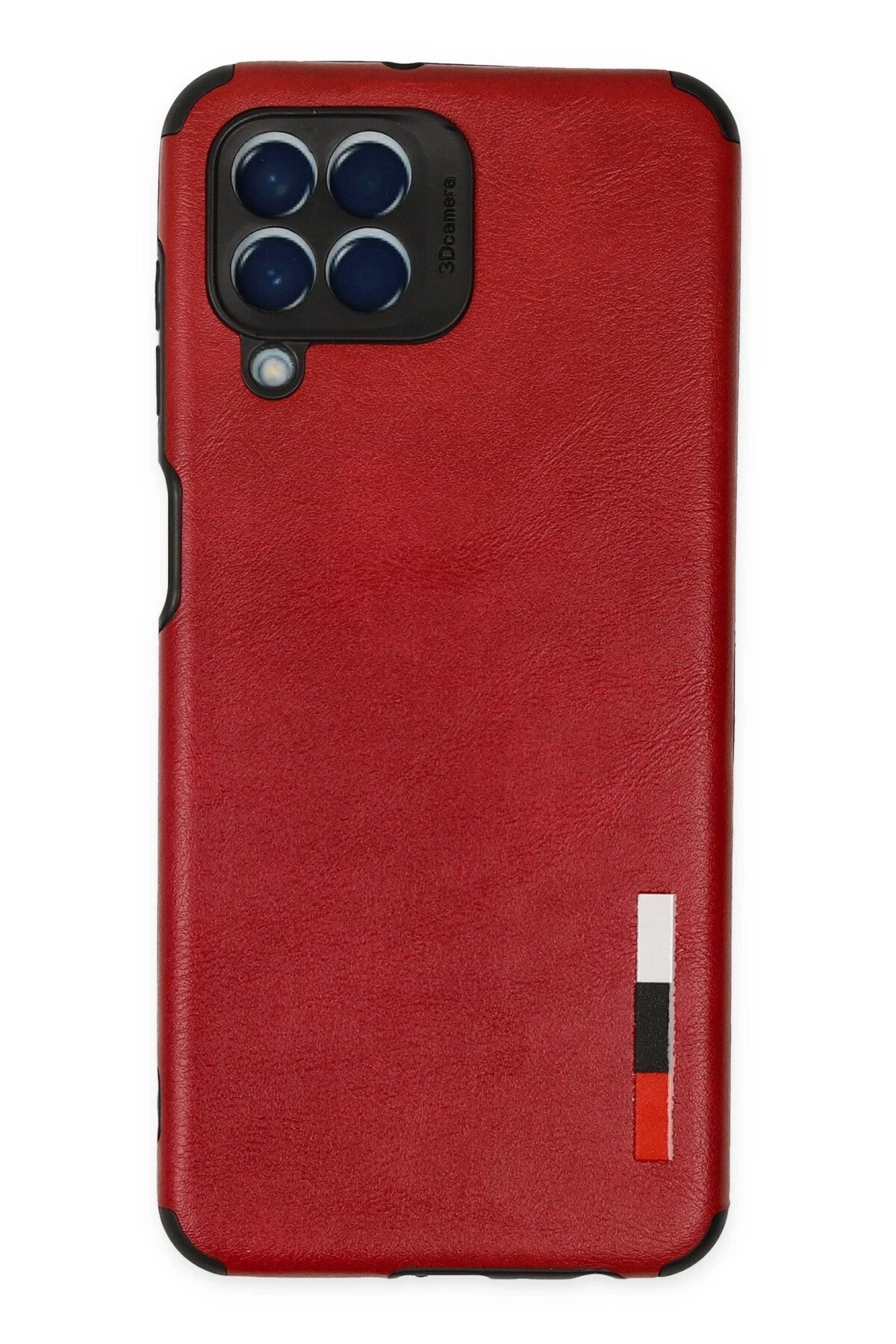 Samsung Galaxy M33 Kılıf Loop Deri Silikon - Kırmızı-(5796)