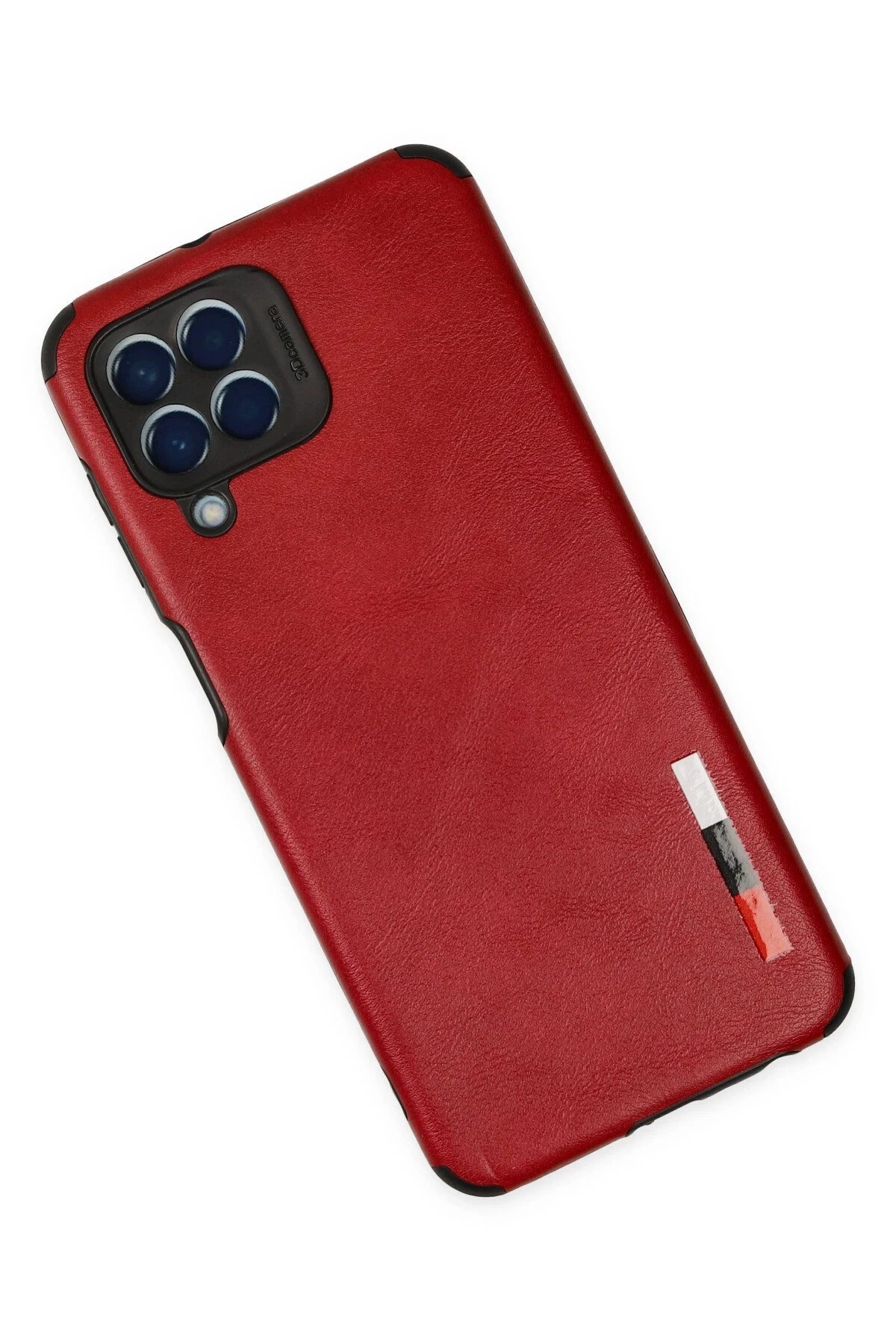 Samsung Galaxy M33 Kılıf Loop Deri Silikon - Kırmızı-(5796) - Görsel 2