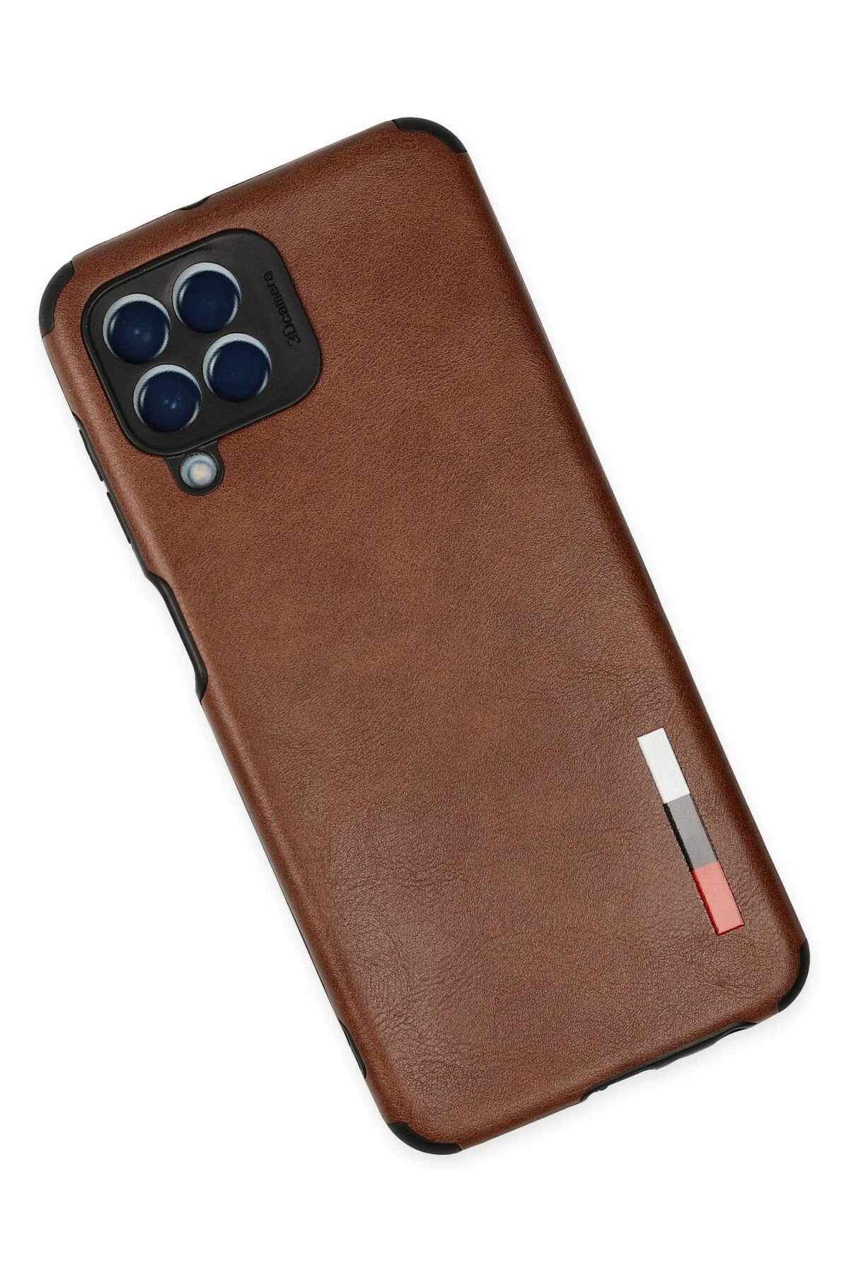 Samsung Galaxy M33 Kılıf Loop Deri Silikon - Kahverengi-(5796) - Görsel 2