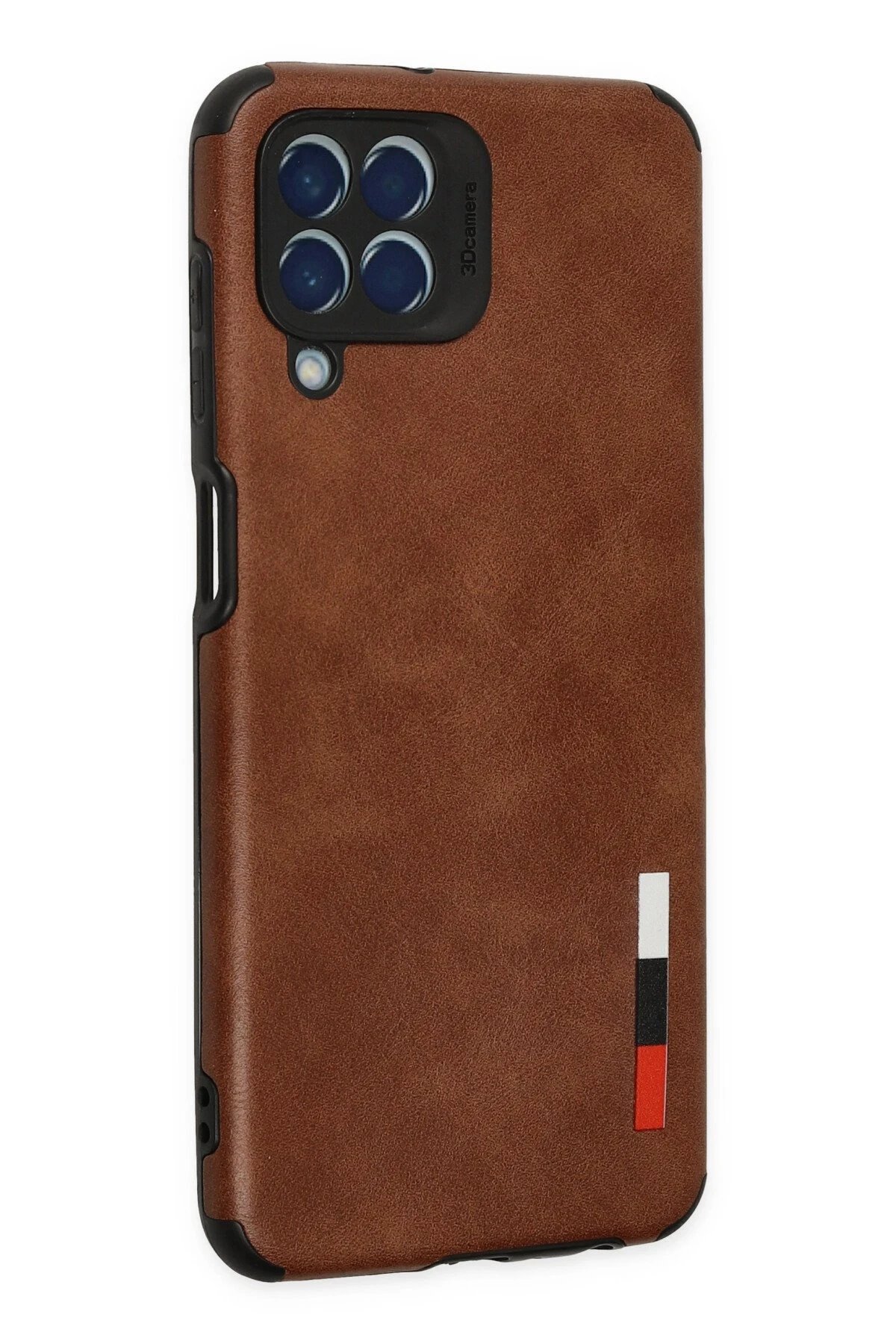 Samsung Galaxy M33 Kılıf Loop Deri Silikon - Kahverengi-(5796) - Görsel 3