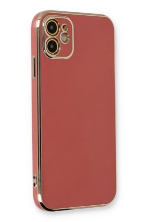 iPhone 11 Kılıf Volet Silikon - Kırmızı-(5796)