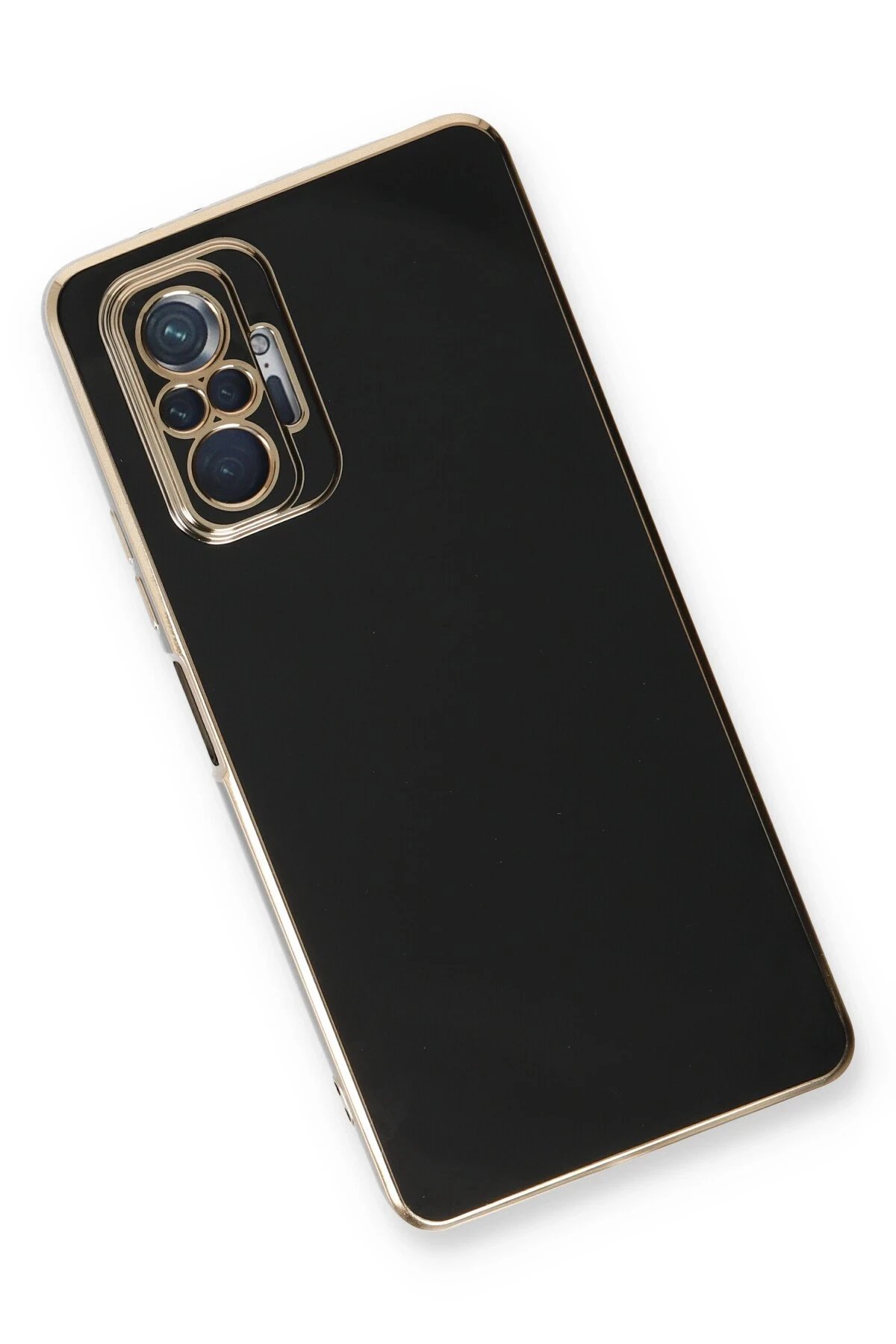 Xiaomi Redmi Note 10 Pro Kılıf Volet Silikon - Siyah-(5796) - Görsel 3