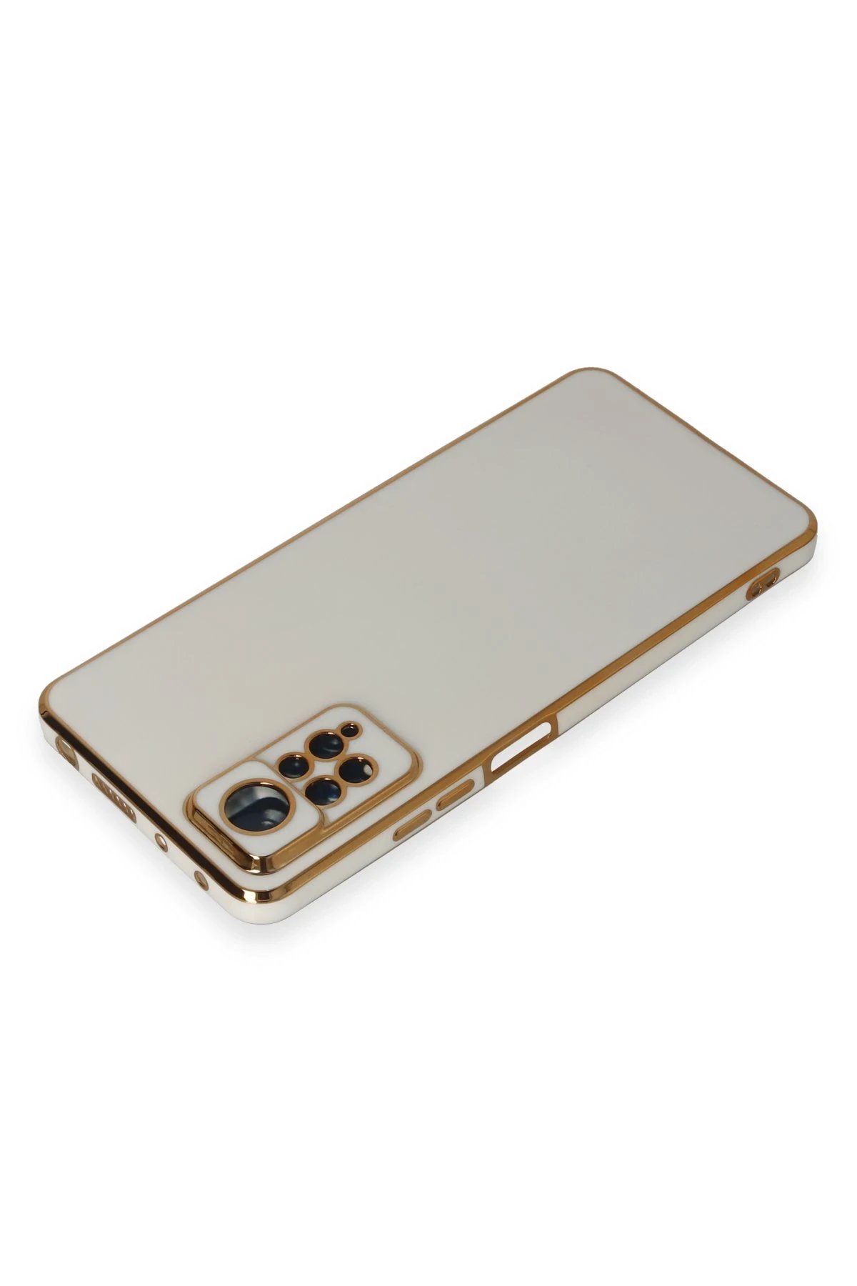 Xiaomi Redmi Note 11 Pro Kılıf Volet Silikon - Beyaz-(5796) - Görsel 3