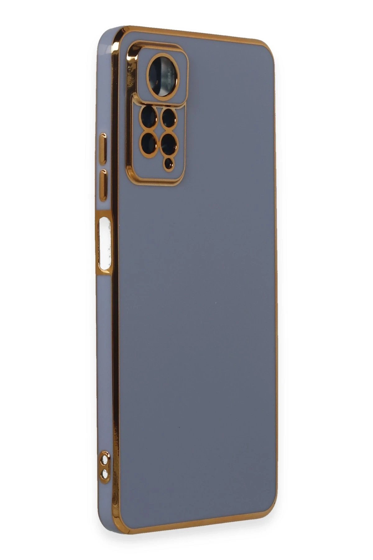 Xiaomi Redmi Note 11 Pro Kılıf Volet Silikon - Mavi-(5796) - Görsel 2