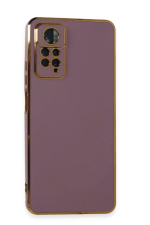 Xiaomi Redmi Note 11 Pro Kılıf Volet Silikon - Mor-(5796)