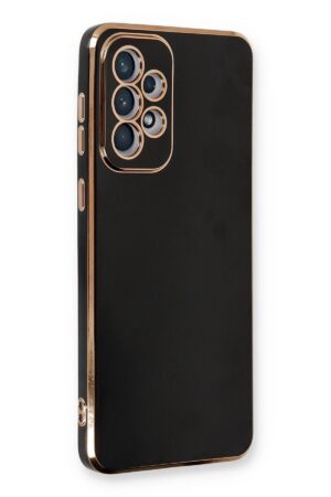 Samsung Galaxy A53 5G Kılıf Volet Silikon - Siyah-(5796)