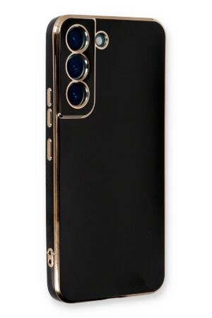 Samsung Galaxy S21 FE Kılıf Volet Silikon - Siyah-(5796)