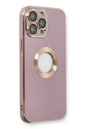 iPhone 13 Pro Kılıf Store Silikon - Mor-(5796)