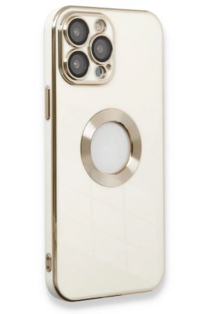 iPhone 13 Pro Max Kılıf Store Silikon - Beyaz-(5796)