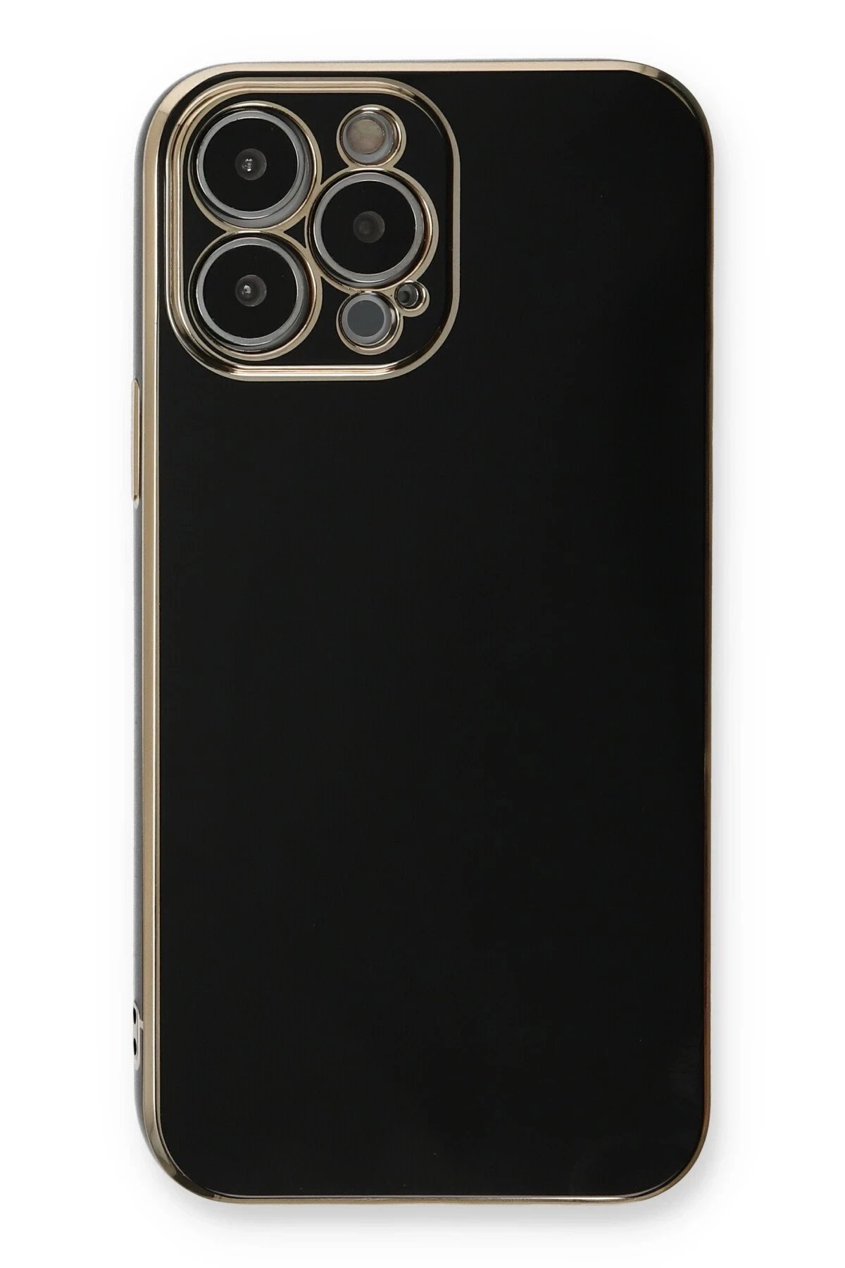 iPhone 13 Pro Max Kılıf Volet Silikon - Siyah-(5796) - Görsel 2