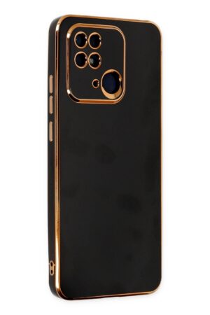 Xiaomi Redmi 10C Kılıf Volet Silikon - Siyah-(5796)