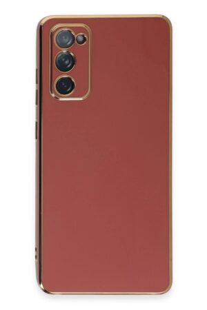 Samsung Galaxy S20 FE Kılıf Volet Silikon - Kırmızı-(5796)