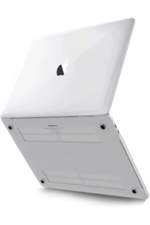 Macbook Pro 13 2021 Macbook Buzlu Kapak - Şeffaf-(5796)